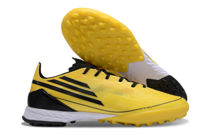 Adidas F50 Pro TF Artificial Turf Soccer Shoes - Yellow/Black/White