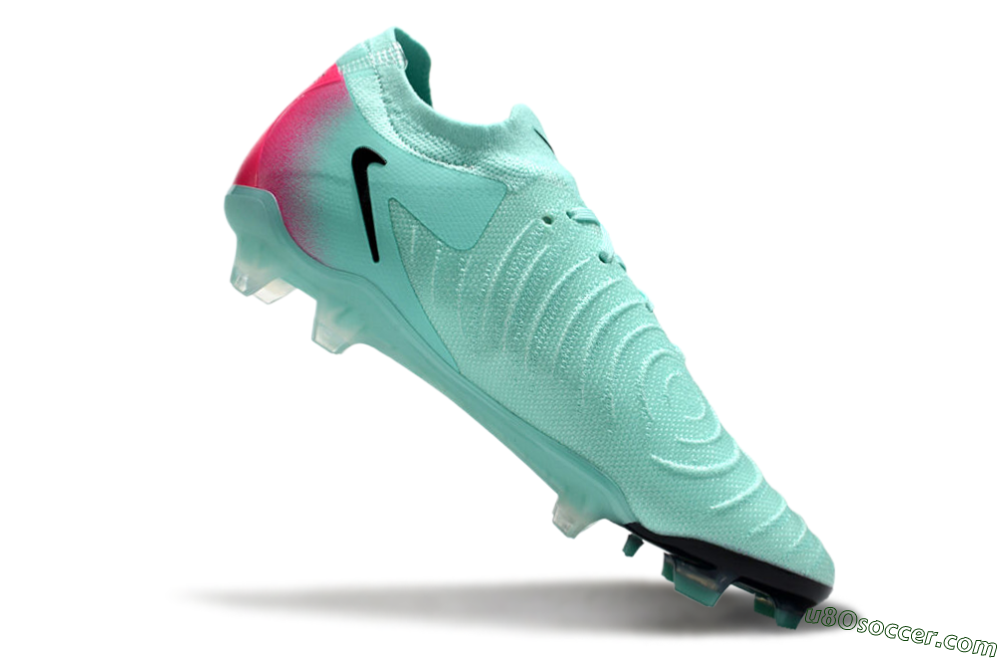 Nike Phantom Luna Elite FG Firm Ground Soccer Cleats - Jade/Black/Pink 4