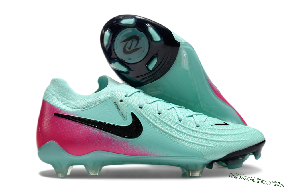Nike Phantom Luna Elite FG Firm Ground Soccer Cleats - Jade/Black/Pink 1