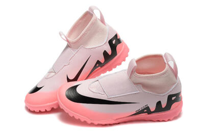 Nike Air Zoom Mercurial Superfly 9 Elite TF Artificial Turf Soccer Shoes - Pink/Black