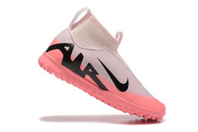 Nike Air Zoom Mercurial Superfly 9 Elite TF Artificial Turf Soccer Shoes - Pink/Black
