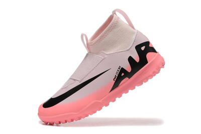 Nike Air Zoom Mercurial Superfly 9 Elite TF Artificial Turf Soccer Shoes - Pink/Black