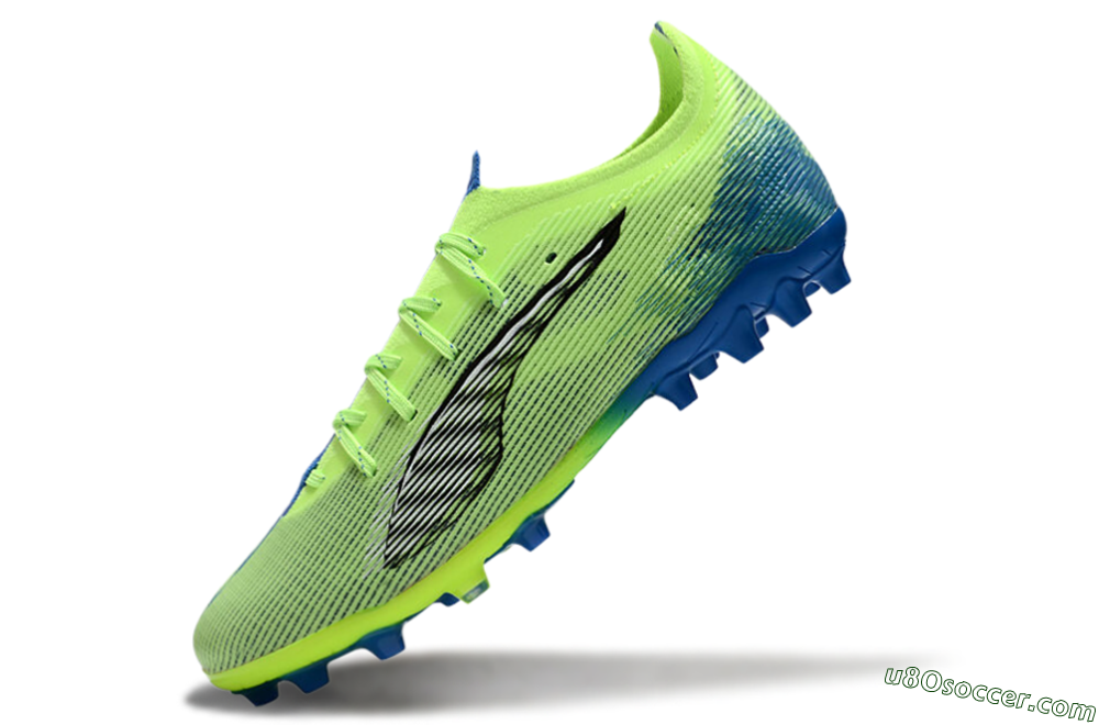 Puma Ultra 5 Ultimate FG Firm Ground Soccer Cleats - Yellow/Black/Blue 5