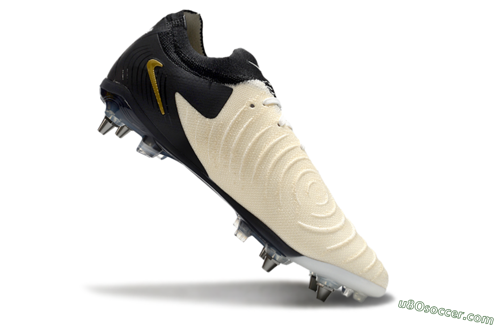 Nike Phantom Luna Elite SG Soft Ground Soccer Cleats - Beige/Black/Gold 4
