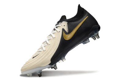 Nike Phantom Luna Elite SG Soft Ground Soccer Cleats - Beige/Black/Gold