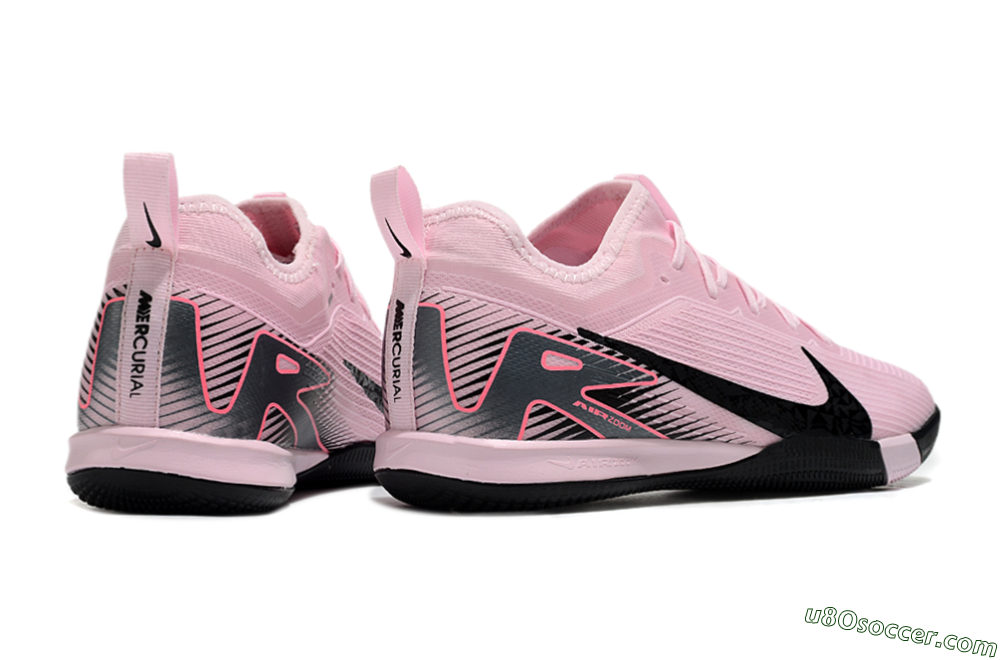 Nike Air Zoom Mercurial Vapor 16 Pro IC Indoor & Futsal Soccer Shoes - Pink/Black/Silver 6