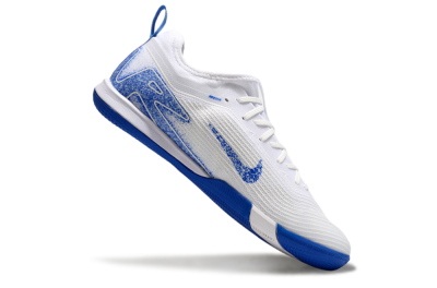 Nike Air Zoom Mercurial Vapor 16 Pro IC Indoor & Futsal Soccer Shoes - Beige/Blue/White