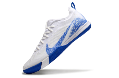 Nike Air Zoom Mercurial Vapor 16 Pro IC Indoor & Futsal Soccer Shoes - Beige/Blue/White
