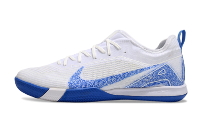 Nike Air Zoom Mercurial Vapor 16 Pro IC Indoor & Futsal Soccer Shoes - Beige/Blue/White