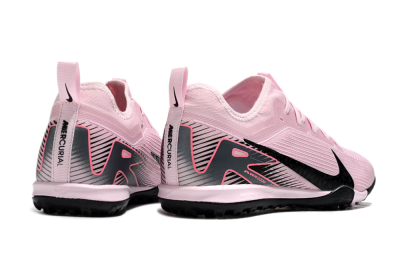 Nike Air Zoom Mercurial Vapor 16 Pro TF Artificial Turf Soccer Shoes - Pink/Black/Silver