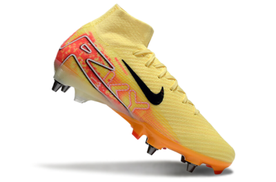 Nike Air Zoom Mercurial Superfly 10 Elite SG Soft Ground Soccer Cleats - Yellow/Black/Red