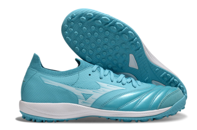 Mizuno Morelia Neo Sala M8 TF Artificial Turf Soccer Shoes - Jade/White