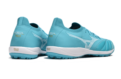 Mizuno Morelia Neo Sala M8 TF Artificial Turf Soccer Shoes - Jade/White