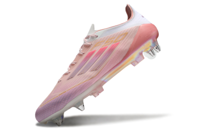 Adidas F50 Elite SG Soft Ground Soccer Cleats - Pink/Gold/White