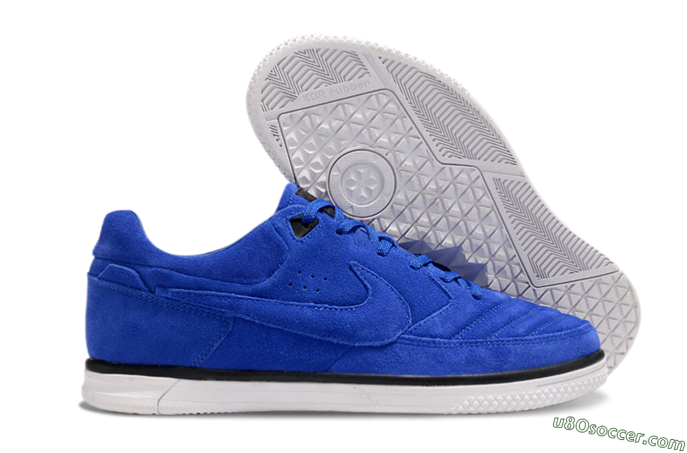 Nike Street Gato IC Indoor & Futsal Soccer Shoes - Blue/Black/White 1