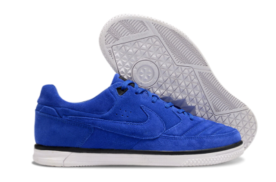 Nike Street Gato IC Indoor & Futsal Soccer Shoes - Blue/Black/White