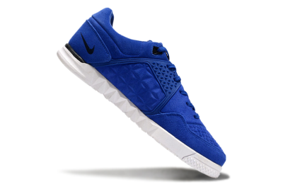 Nike Street Gato IC Indoor & Futsal Soccer Shoes - Blue/Black/White