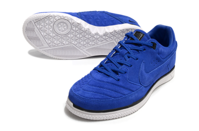 Nike Street Gato IC Indoor & Futsal Soccer Shoes - Blue/Black/White