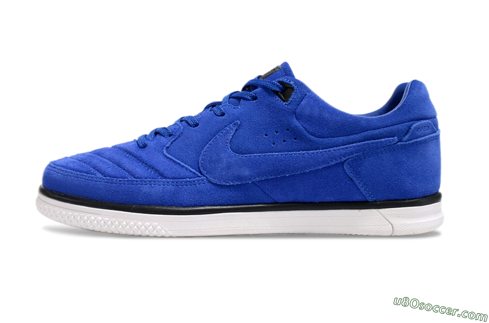 Nike Street Gato IC Indoor & Futsal Soccer Shoes - Blue/Black/White 2