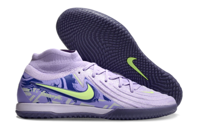 Nike Phantom Luna Elite NU IC Indoor & Futsal Soccer Shoes - Purple/Yellow/Blue