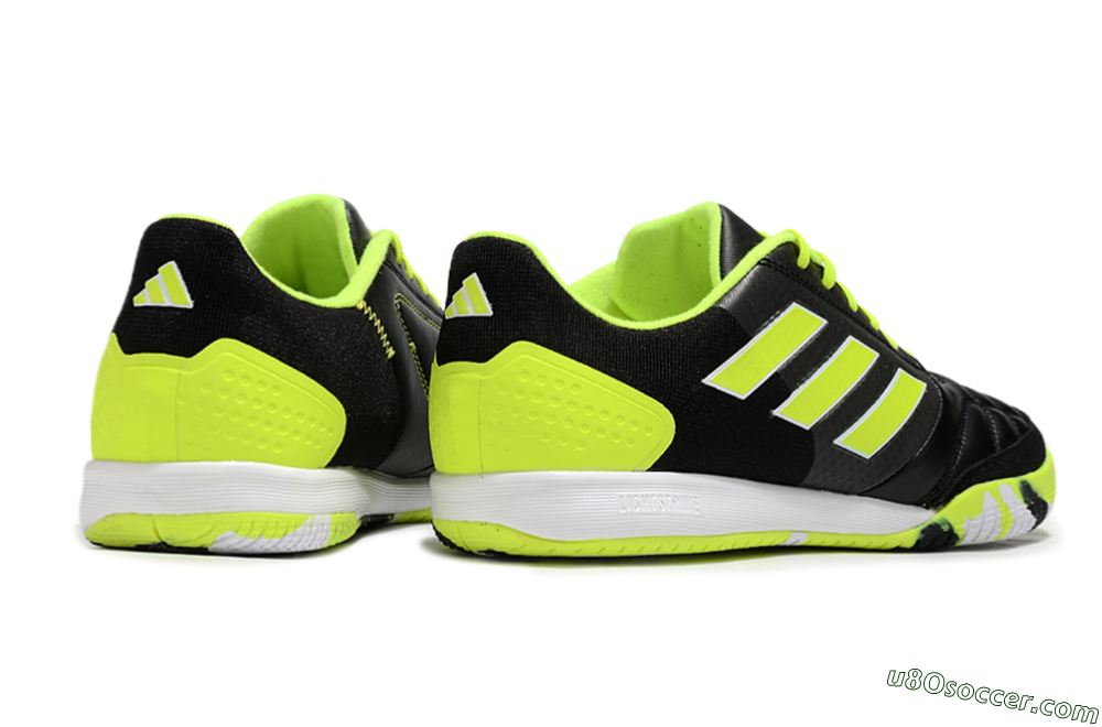 Adidas Top Sala Competition IC Indoor & Futsal Soccer Shoes - Black/Yellow/White 6