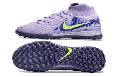 Nike Phantom Luna Elite TF Artificial Turf Soccer Shoes - Purple/Yellow/White
