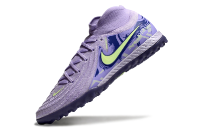 Nike Phantom Luna Elite TF Artificial Turf Soccer Shoes - Purple/Yellow/White