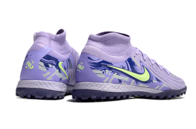 Nike Phantom Luna Elite TF Artificial Turf Soccer Shoes - Purple/Yellow/White