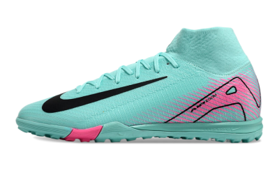 Nike Air Zoom Mercurial Superfly 10 Elite TF Artificial Turf Soccer Shoes - Jade/Red/Black