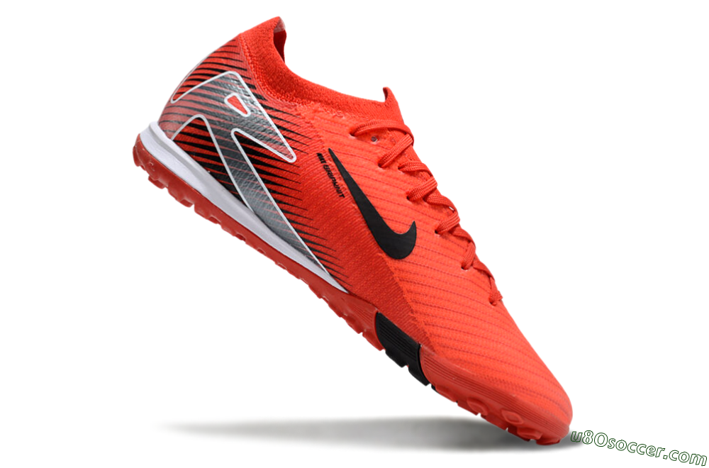 Nike Air Zoom Mercurial Vapor 16 Elite TF Artificial Turf Soccer Shoes - Red/Black/White 4
