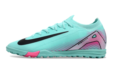 Nike Air Zoom Mercurial Vapor 16 Elite TF Artificial Turf Soccer Shoes - Green/Pink/Black