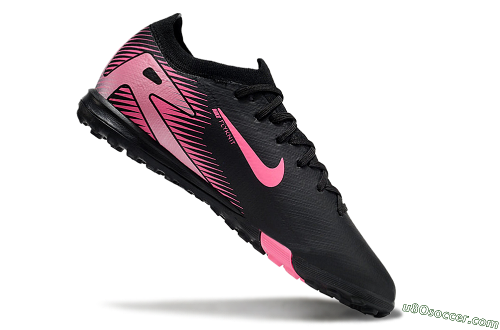 Nike Air Zoom Mercurial Vapor 16 Elite TF Artificial Turf Soccer Shoes - Black/Pink 4