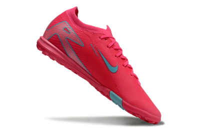 Nike Air Zoom Mercurial Vapor 16 Elite TF Artificial Turf Soccer Shoes - Pink/Jade/White