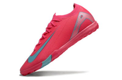 Nike Air Zoom Mercurial Vapor 16 Elite TF Artificial Turf Soccer Shoes - Pink/Jade/White