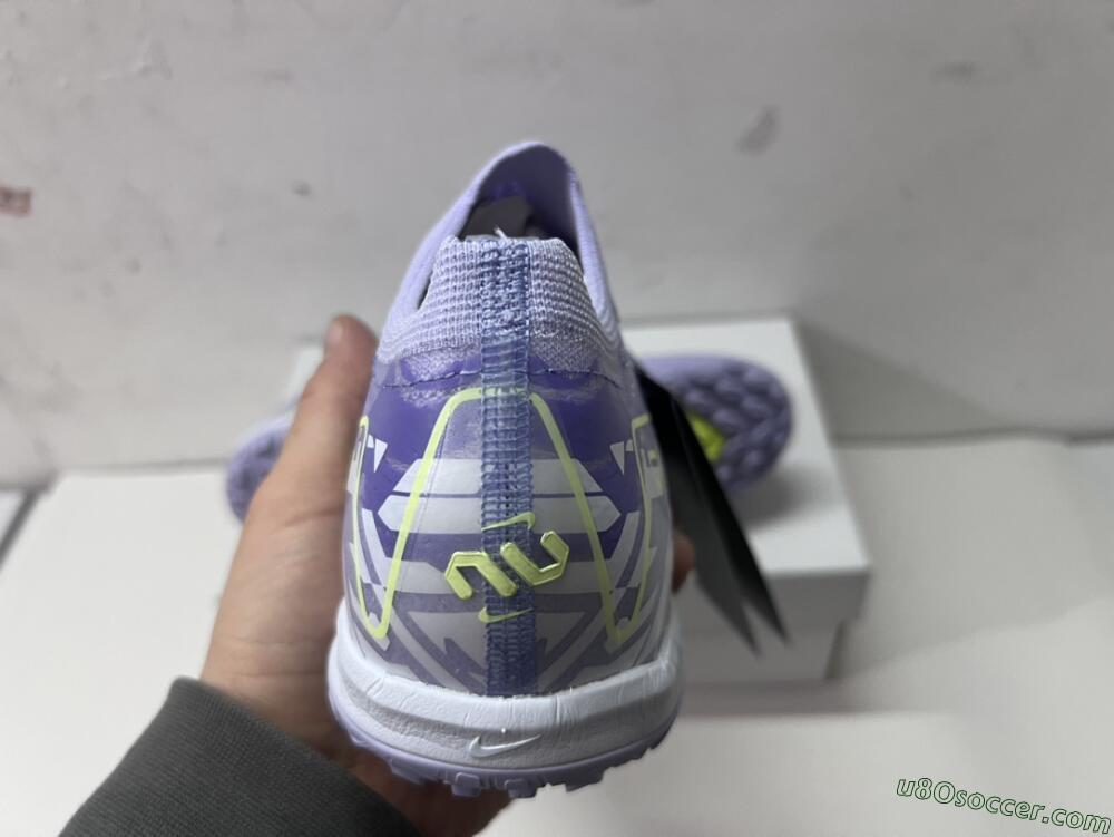 Nike Air Zoom Mercurial Vapor 16 Elite TF Artificial Turf Soccer Shoes - Purple/Yellow/White