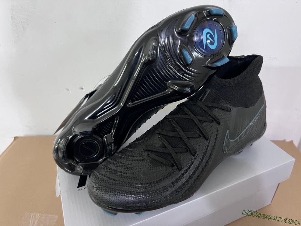 Nike Phantom Luna Elite NU FG Firm Ground Soccer Cleats - Black/Blue