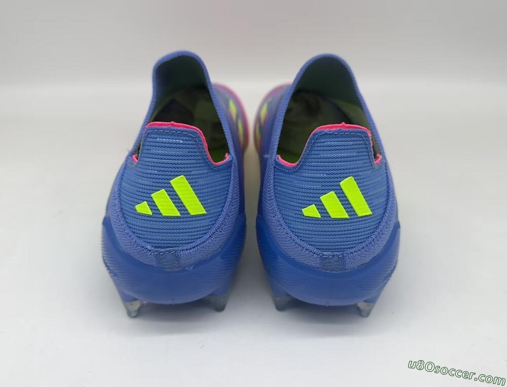 Adidas F50 Elite FG Firm Ground Soccer Cleats - Blue/Pink/Yellow