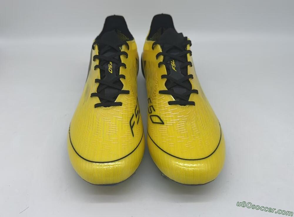 Adidas F50 Elite FG Firm Ground Soccer Cleats - Yellow/Black/Gold