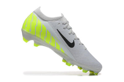 Nike Air Zoom Mercurial Vapor 16 Elite FG Firm Ground Soccer Cleats - Grey/Black/Yellow