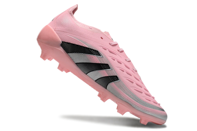 Adidas Predator Elite 25 FG Firm Ground Soccer Cleats - Pink/Black/Silver