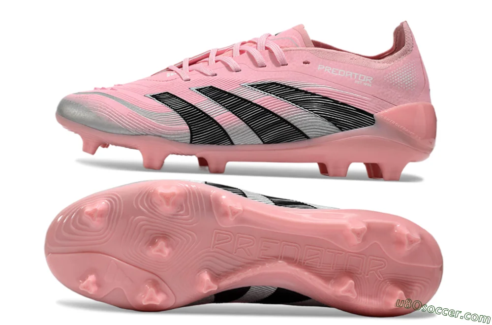 Adidas Predator Elite 25 FG Firm Ground Soccer Cleats - Pink