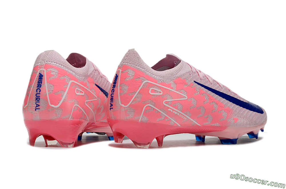 Nike Air Zoom Mercurial Superfly 16 Elite FG Firm Ground Soccer Cleats - Pink/Blue/Red 6