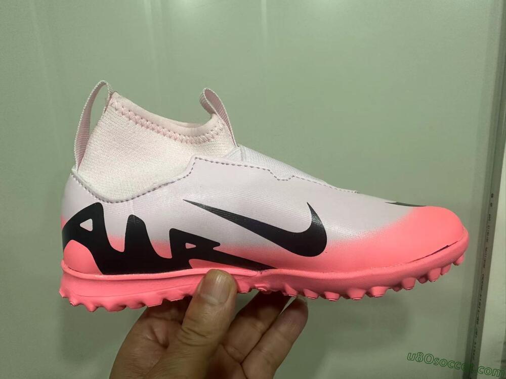 Nike Air Zoom Mercurial Superfly 9 Elite TF Artificial Turf Soccer Shoes - Pink/Black