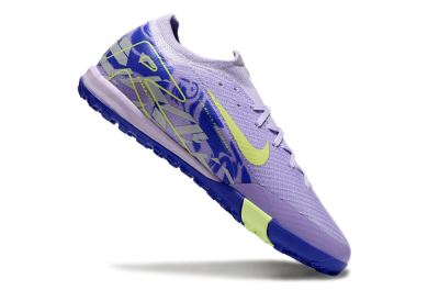 Nike Air Zoom Mercurial Vapor 16 Elite TF Artificial Turf Soccer Shoes - Purple/Yellow/Blue
