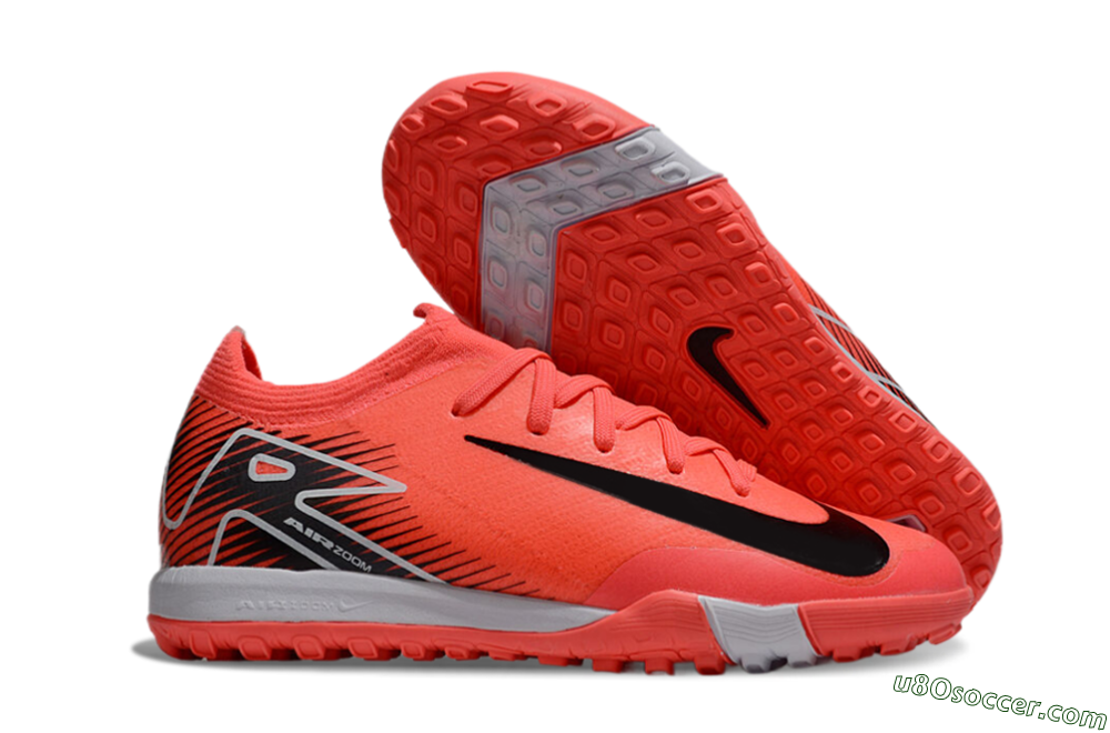 Nike Air Zoom Mercurial Vapor 16 Elite TF Artificial Turf Soccer Shoes - Red/Black/White 1