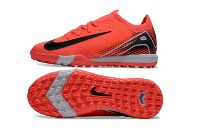 Nike Air Zoom Mercurial Vapor 16 Elite TF Artificial Turf Soccer Shoes - Red/Black/White