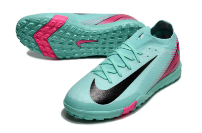 Nike Air Zoom Mercurial Vapor 16 Elite TF Artificial Turf Soccer Shoes - Jade/Black/Red