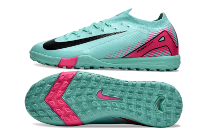 Nike Air Zoom Mercurial Vapor 16 Elite TF Artificial Turf Soccer Shoes - Jade/Black/Red