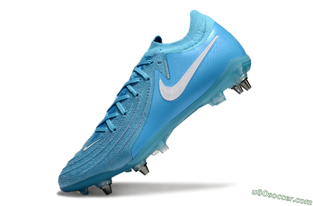 Nike Phantom Luna Elite SG Soft Ground Soccer Cleats - Blue/White 5