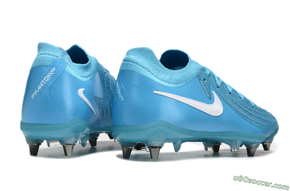 Nike Phantom Luna Elite SG Soft Ground Soccer Cleats - Blue/White 6